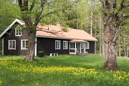 Skandinavischen Land Sommerhaus