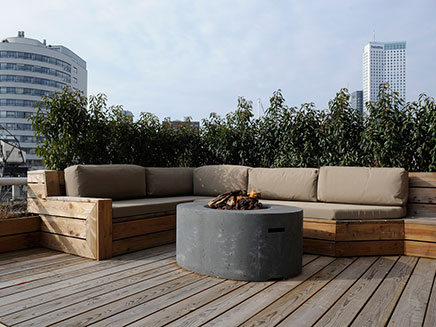 Große Dachterrasse Loft-Wohnung in Rotterdam