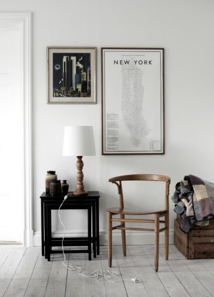 kaart-new-york-poster