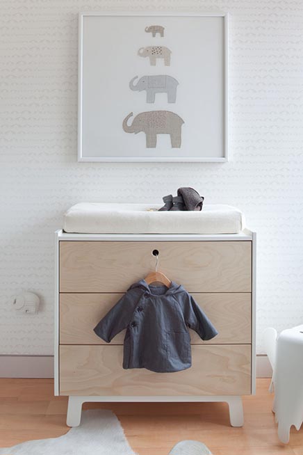 Kinderzimmer Idee mit Elefanten Thema 