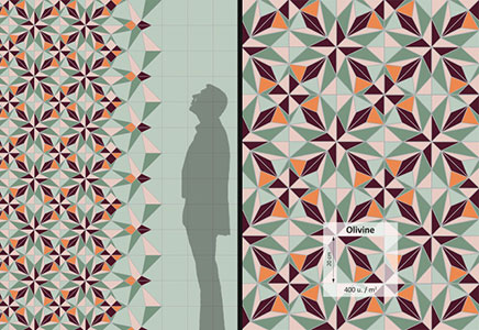 Mosaikfliesen von Anne Dérian
