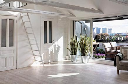 Raumgestaltung im Obergeschoss Wohnung in Stockholm