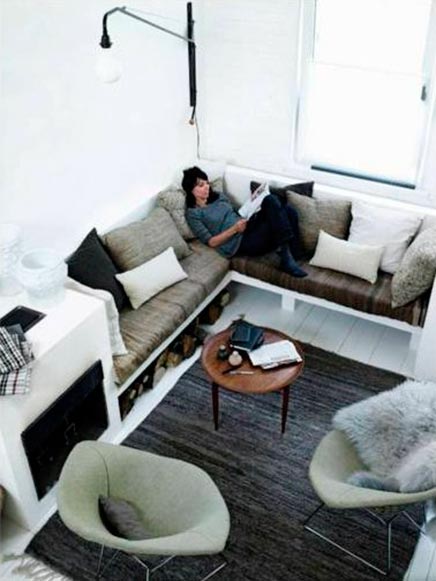 Wohnzimmer Ferienhaus von Valentina Pilia
